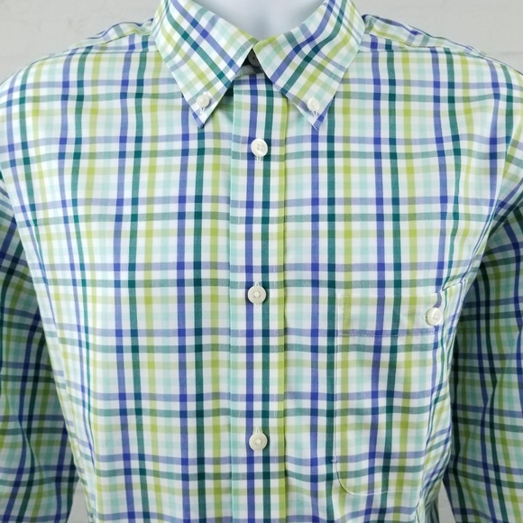 ORVIS Long Sleeve Button Down Multicolor Plaid L - Picture 2 of 8